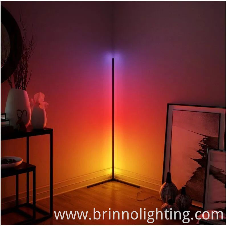 LED Corner Floor Lamp